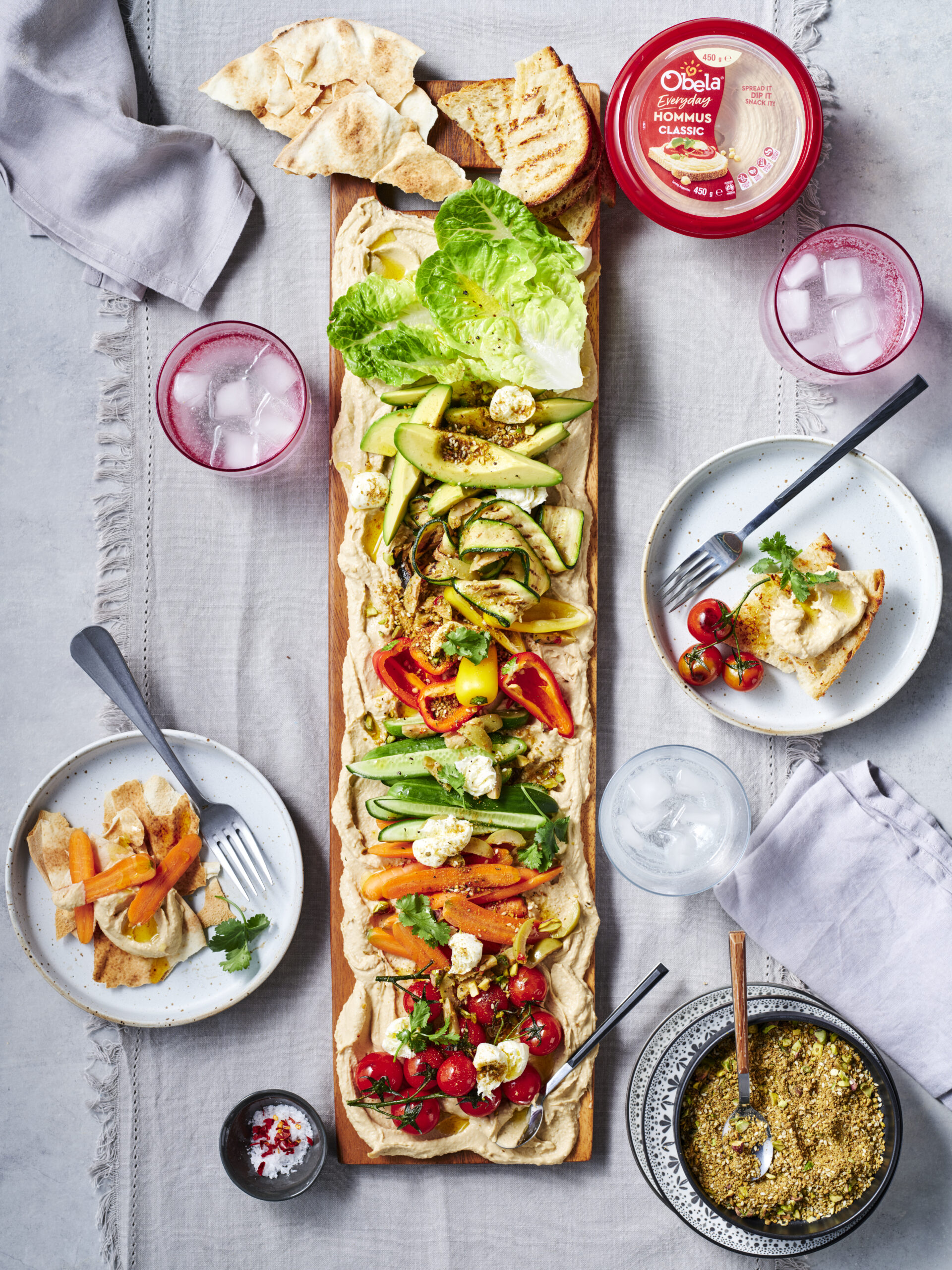 Hommus Harvest Grazing Board