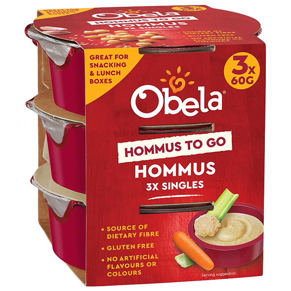 Smooth Classic Hommus Singles 3x60g