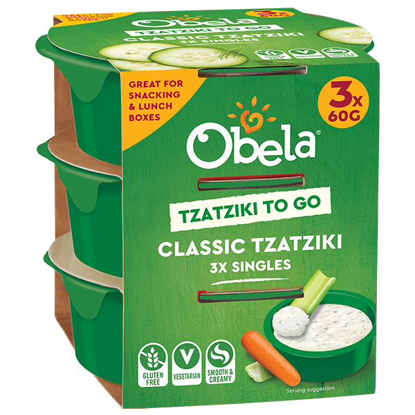 Classic Tzatziki Singles 3x60g